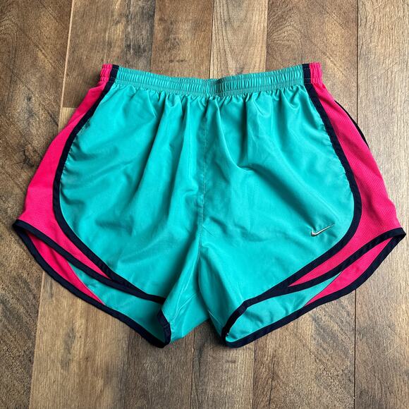 Nike Pants - Nike Shorts Women's Size Small Blue Pink Athletic Training Running Fitness 3355